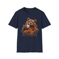 Camping Bear T-Shirt — Relaxing Bear with Mug Graphic