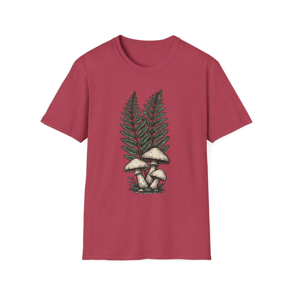 Mushrooms and Ferns T-Shirt