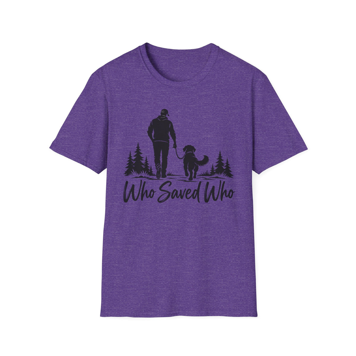 Who Saved Who Man T-Shirt – Graphic Tee