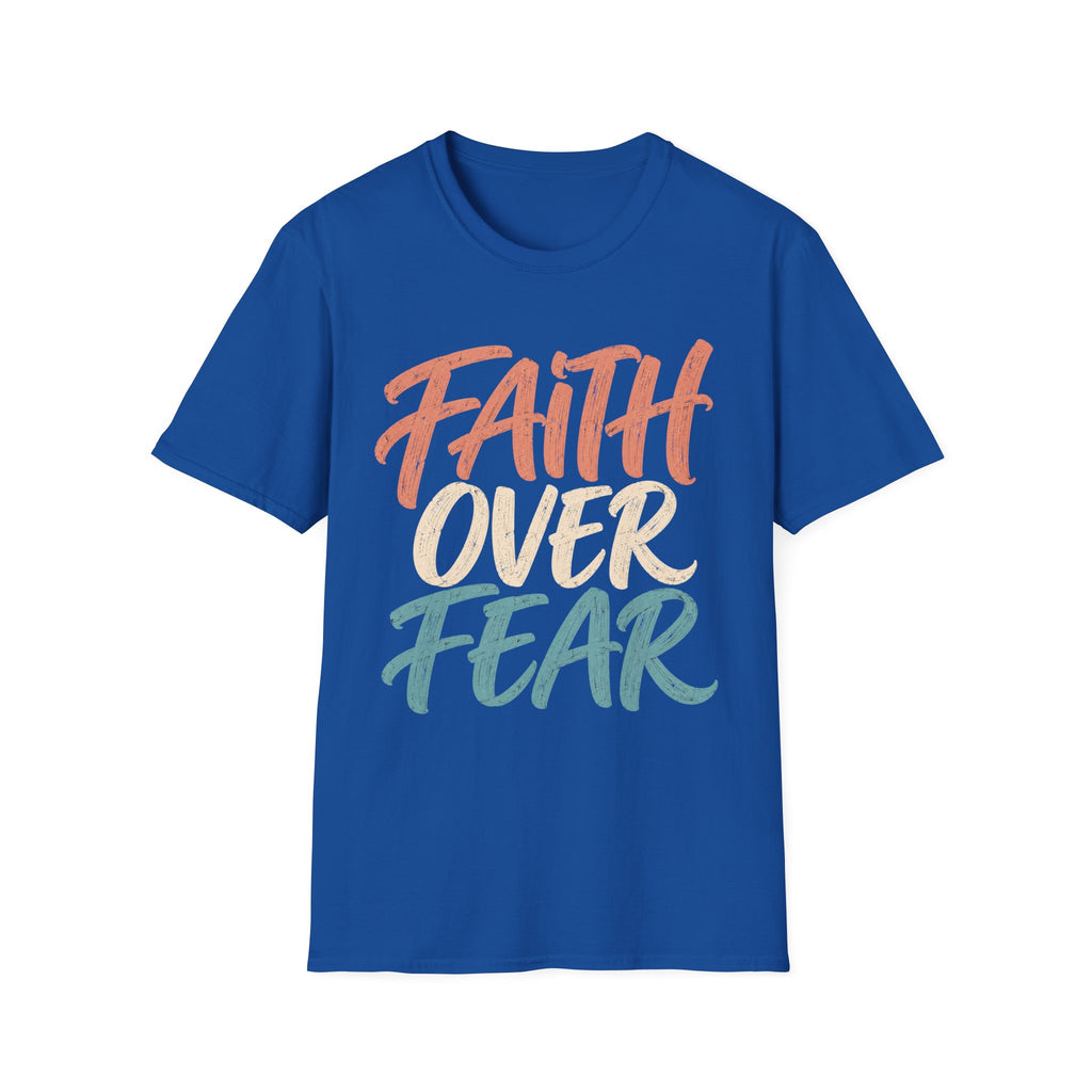 Faith Over Fear Inspirational T-Shirt