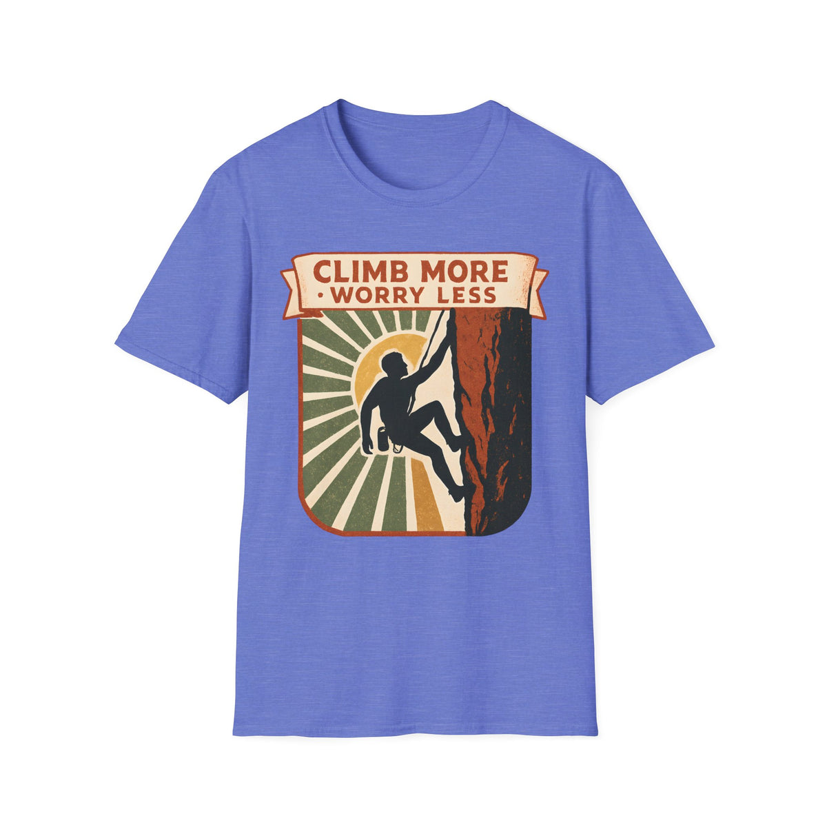 Climb More Worry Less T-Shirt