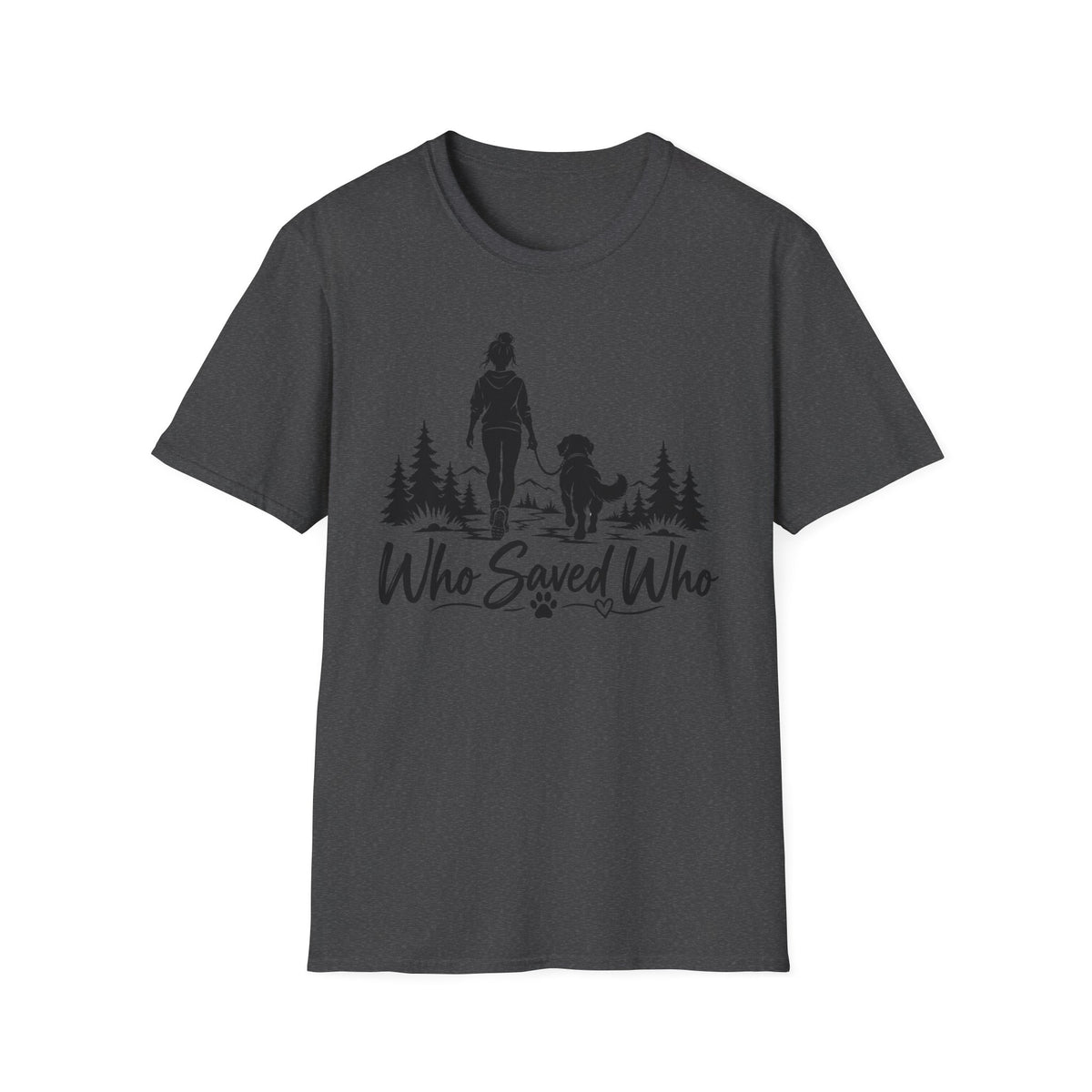 Who Saved Who Woman T-Shirt – Graphic Tee