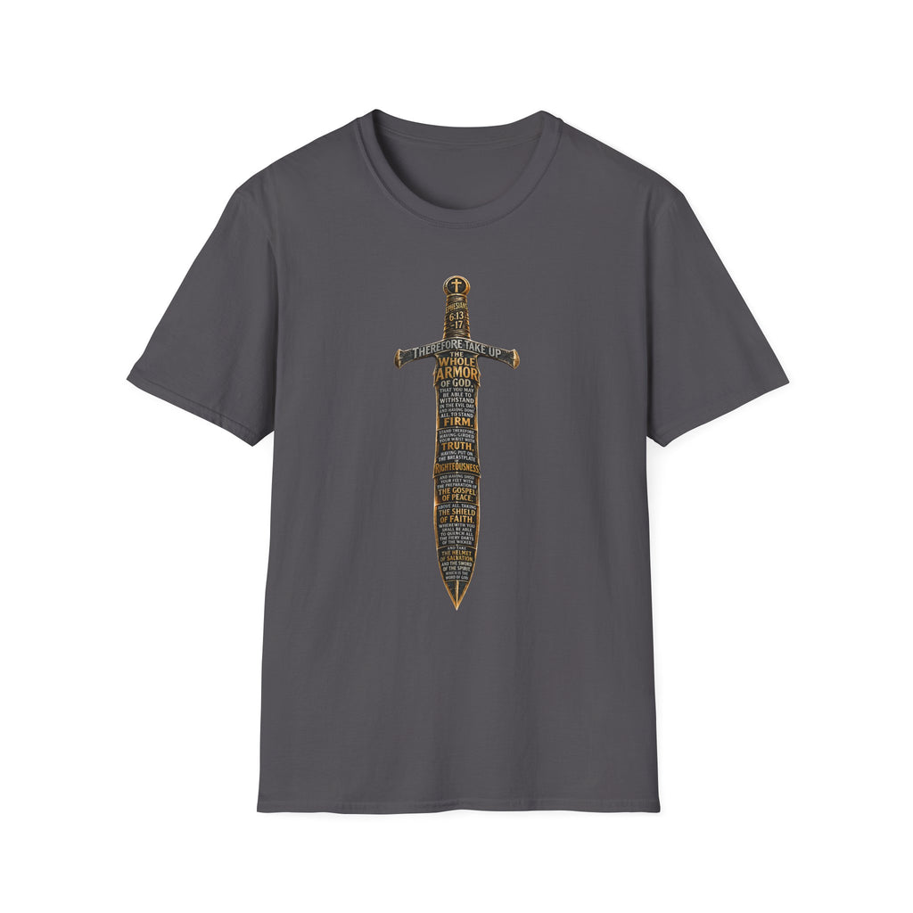 Viking Rune Sword T-Shirt – Norse Rune Dagger Graphic Tee