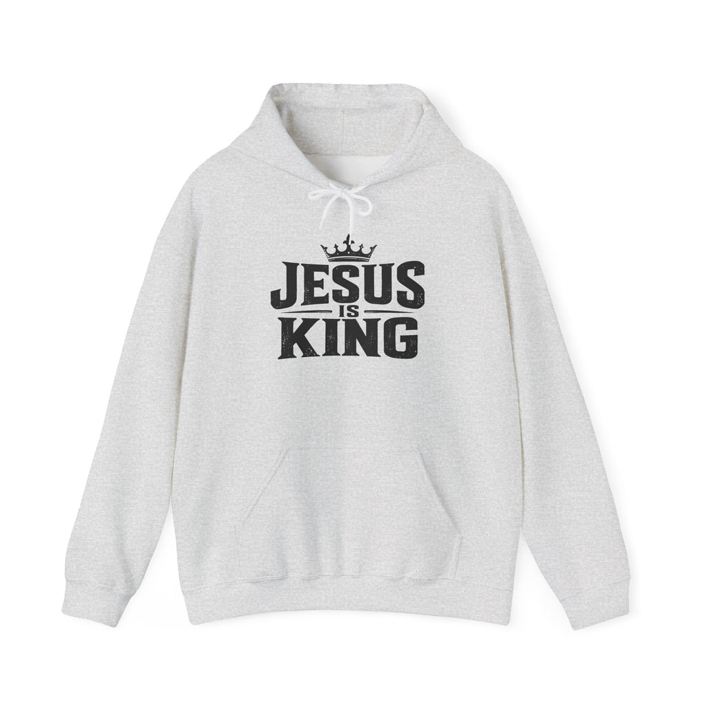 Jesus Is King Christian Faith Hoodie
