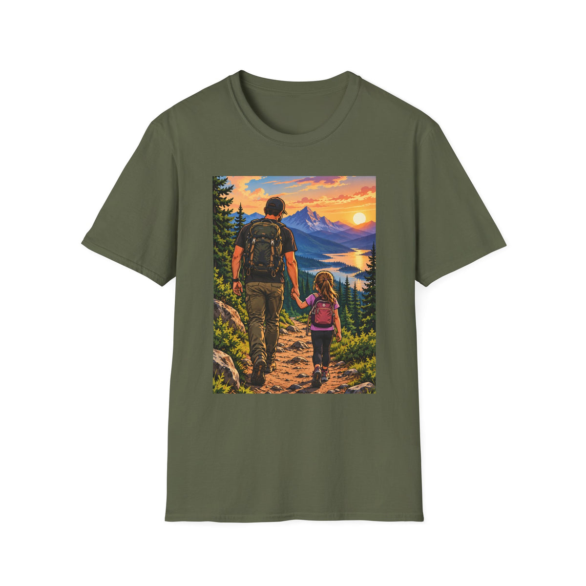 Father Daughter Hike T-Shirt