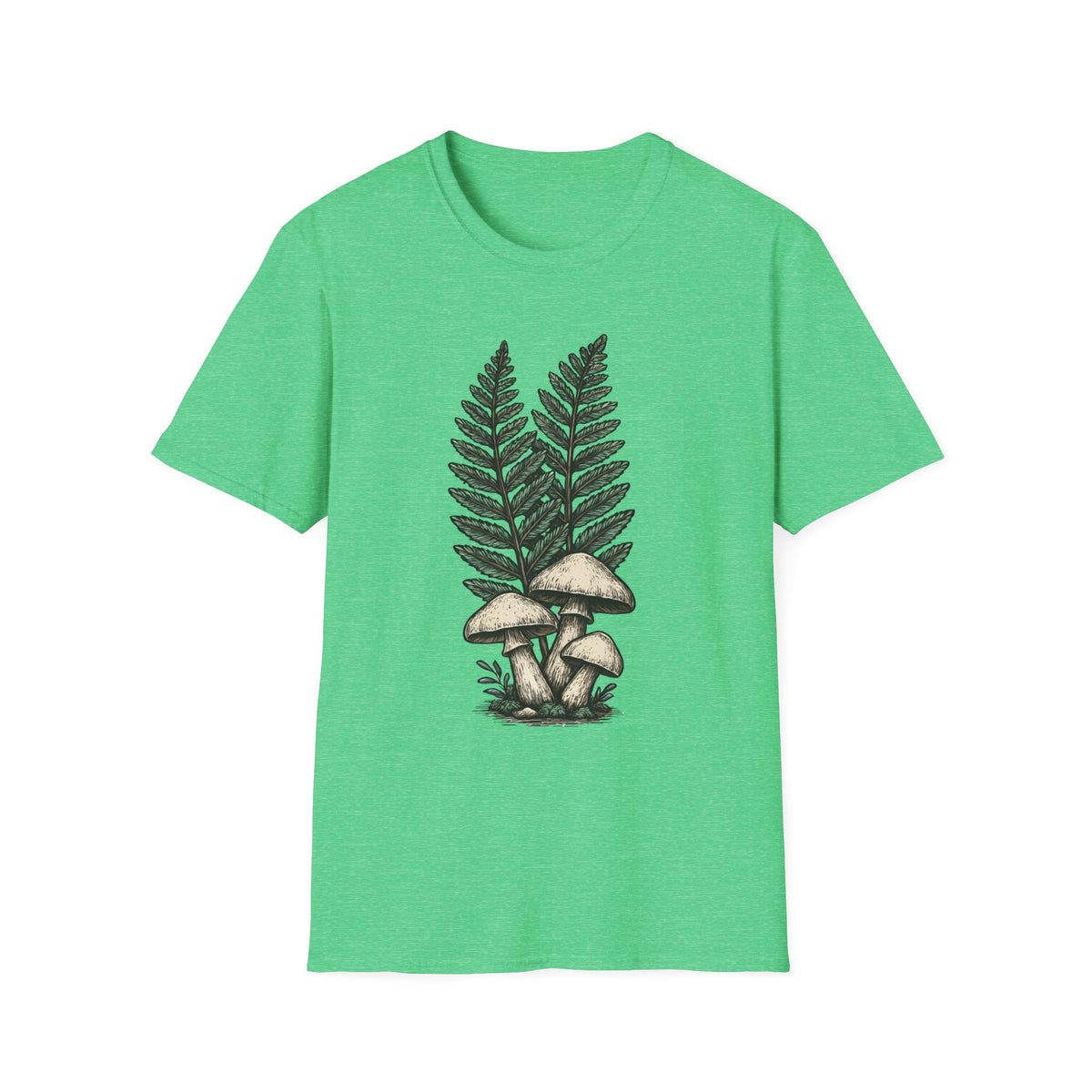 Mushrooms and Ferns T-Shirt