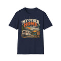 RV T-Shirt — “My Other Home Has Wheels” Vintage Camper Tee