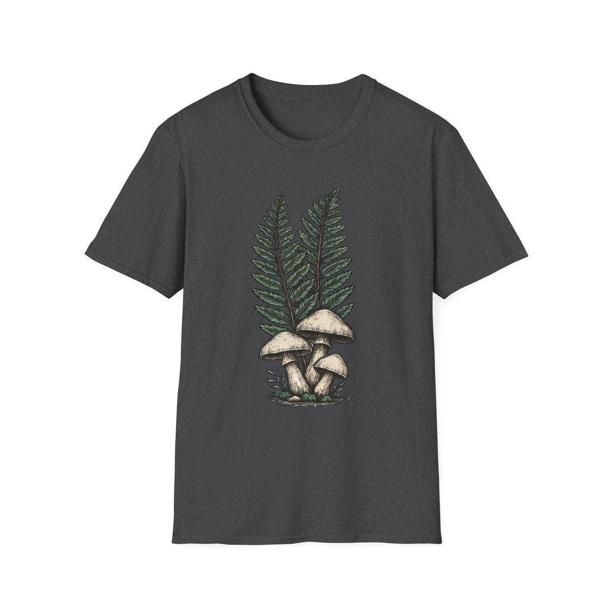 Mushrooms and Ferns T-Shirt