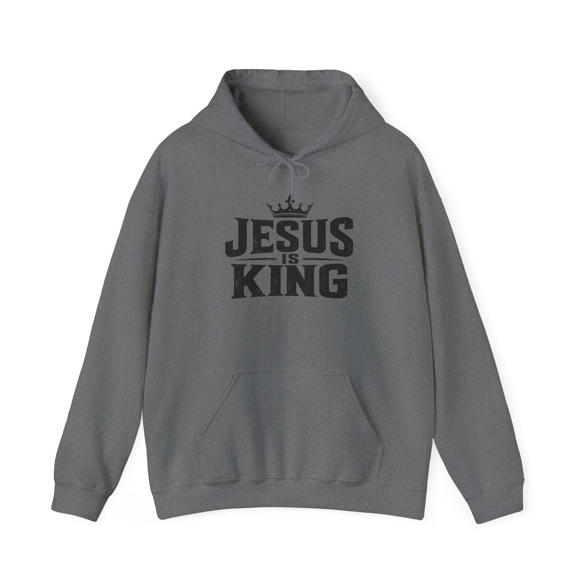 Jesus Is King Christian Faith Hoodie