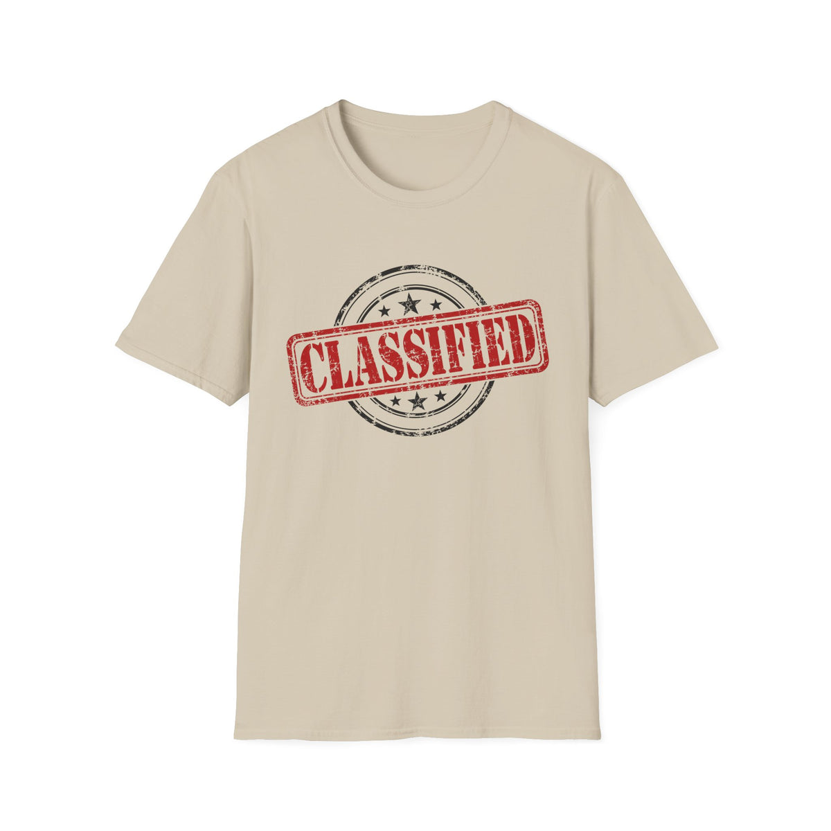Classified Stamp Graphic T-Shirt