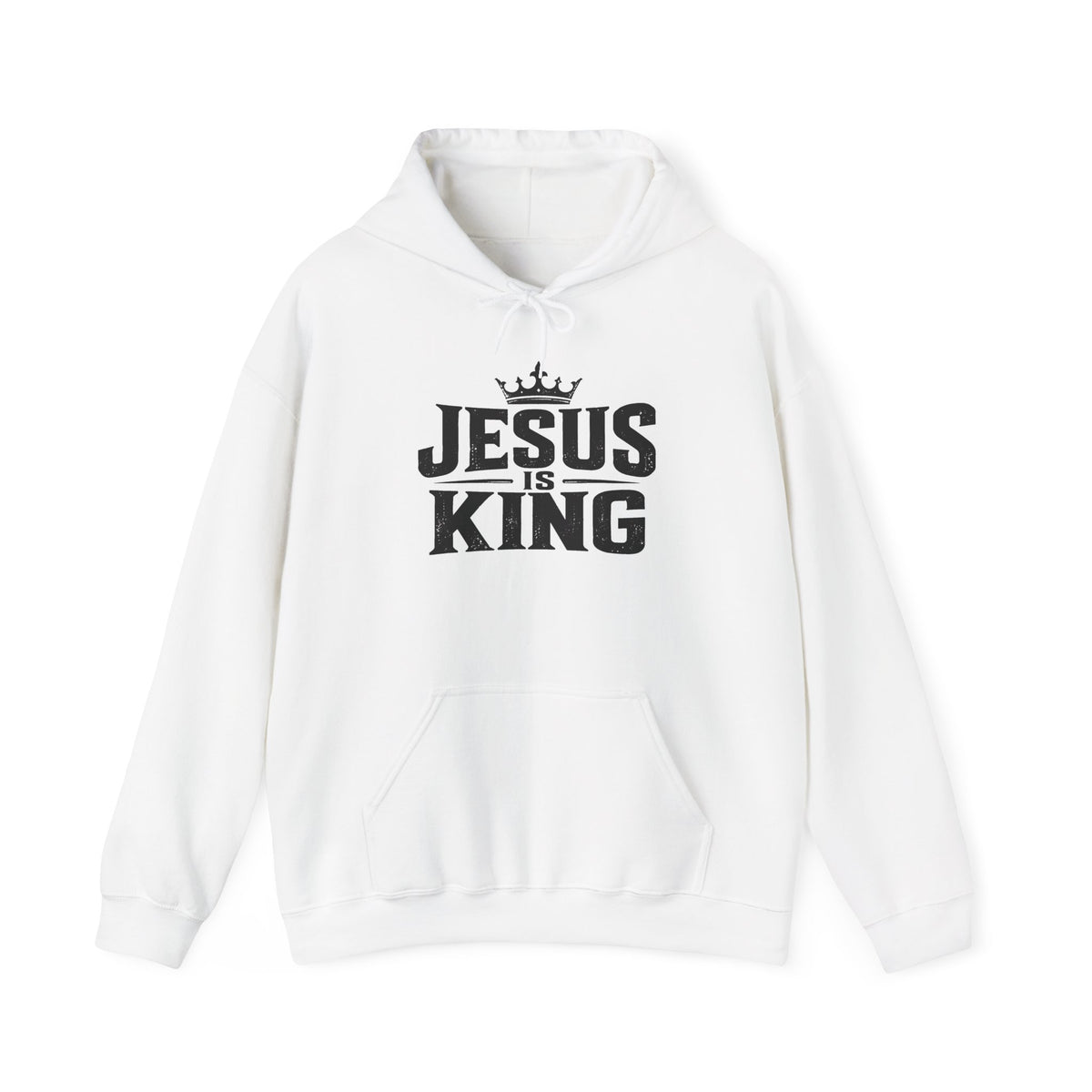 Jesus Is King Christian Faith Hoodie