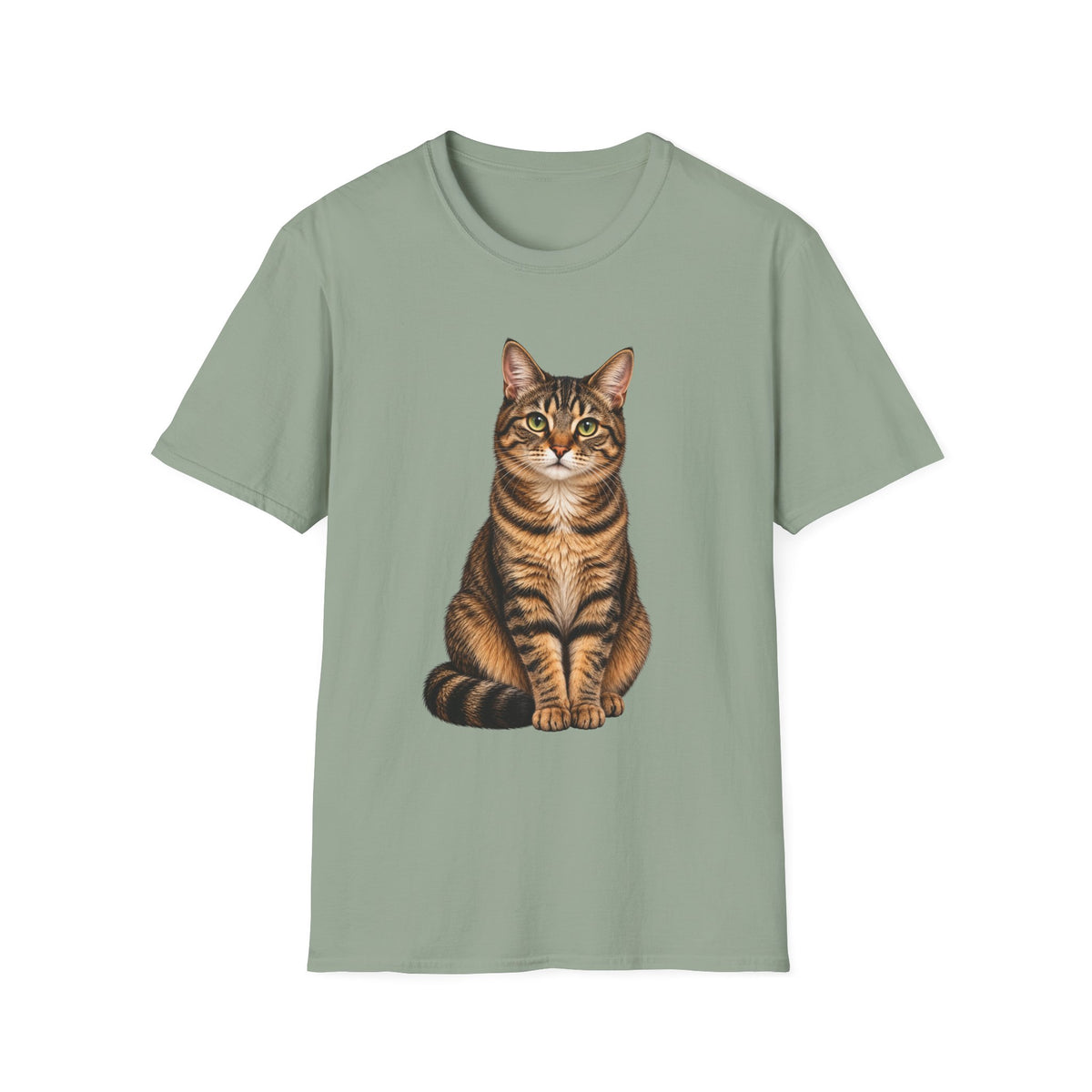 Cute Tabby Cat T-Shirt