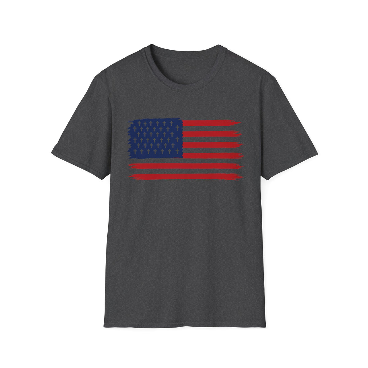 American Flag T-Shirt – Patriotic USA Stars and Stripes