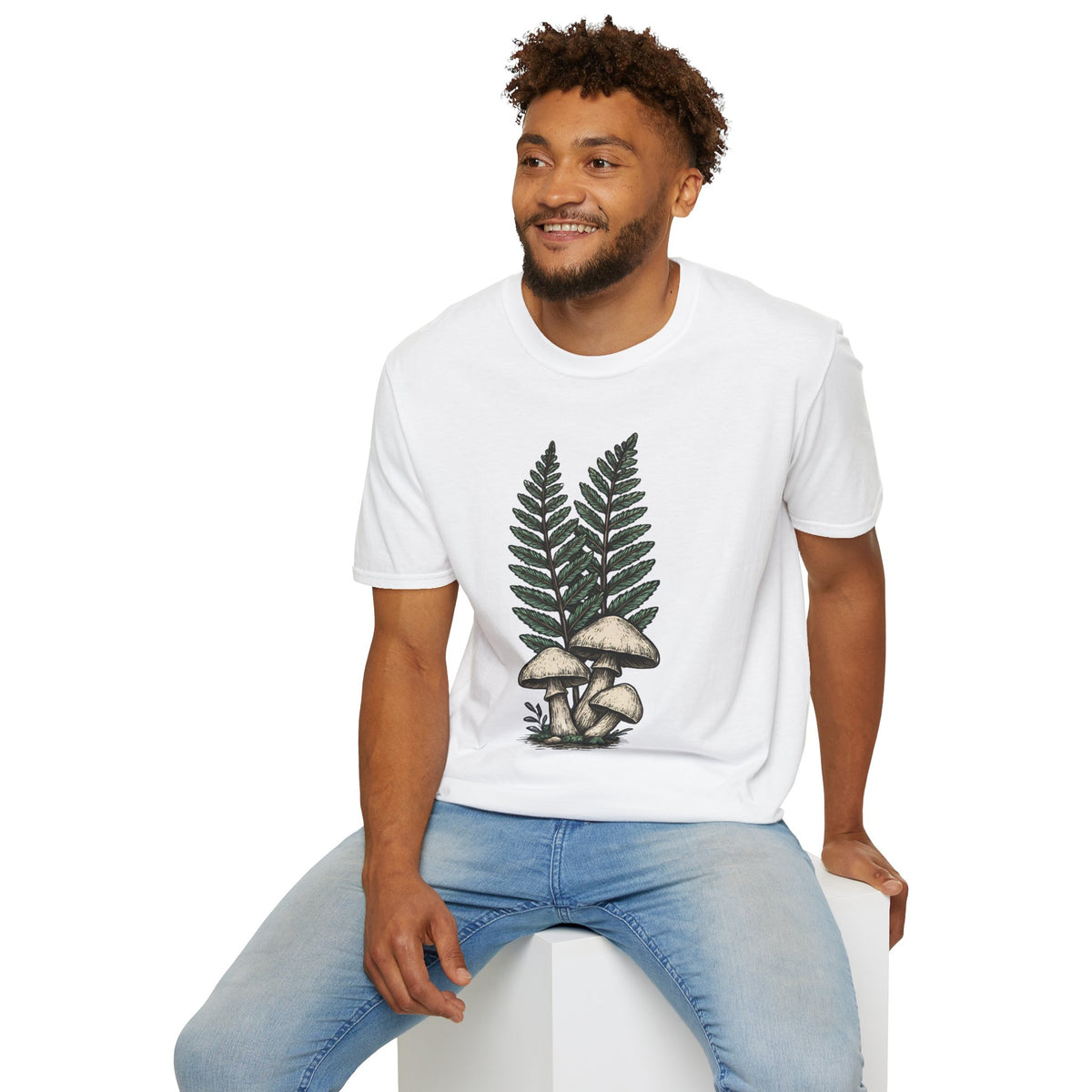 Mushrooms and Ferns T-Shirt